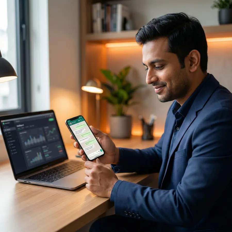 AI lifestyle ad creative sample