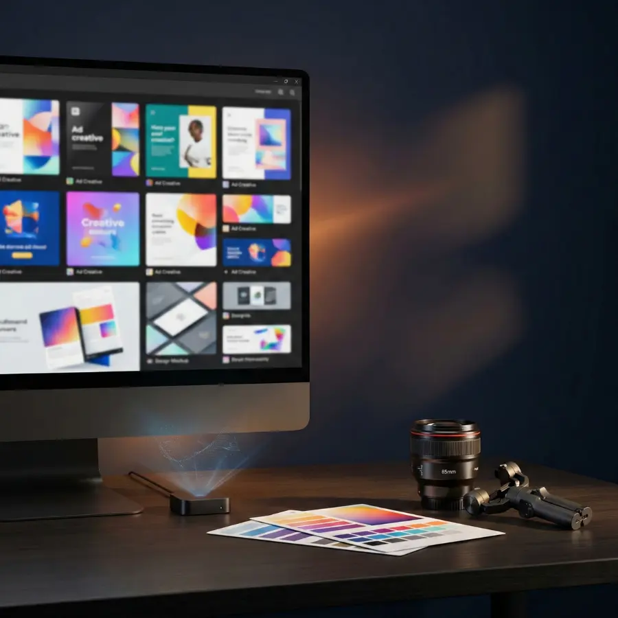 AI product/service promo creative sample