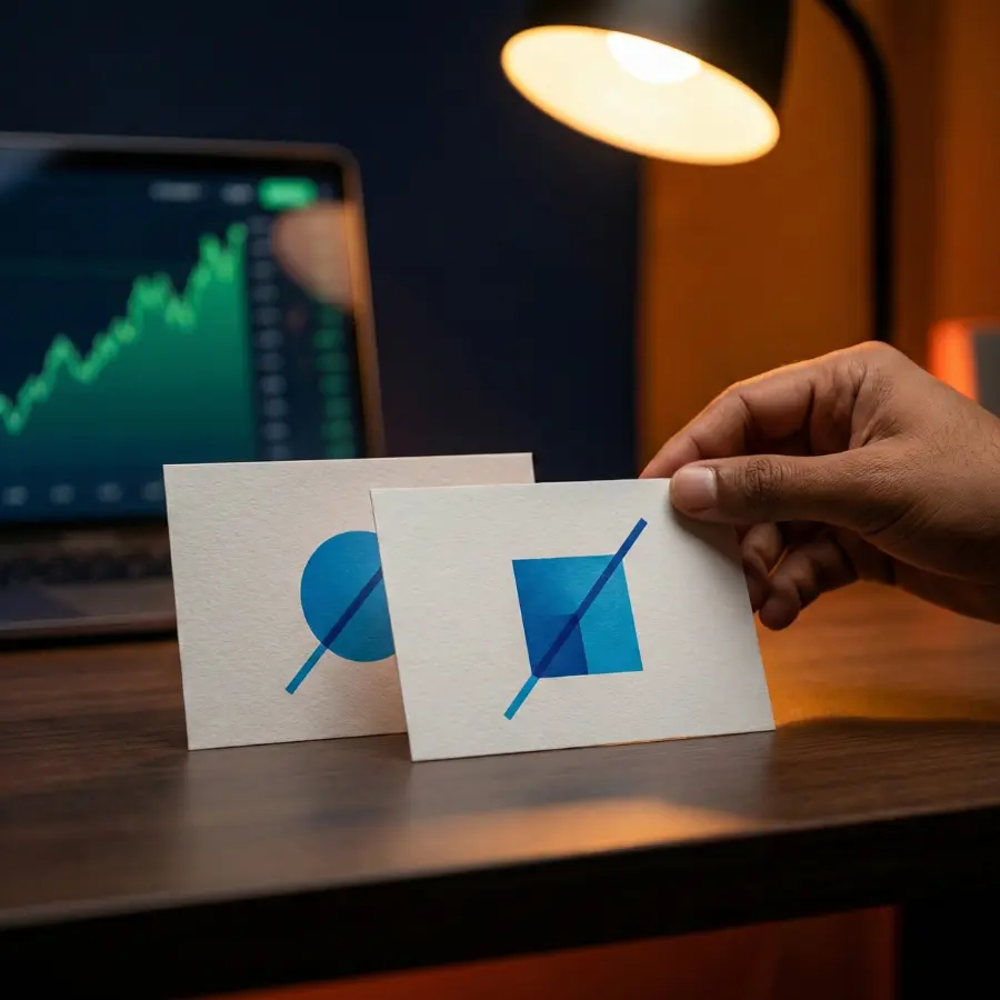 AI testimonial-style creative sample